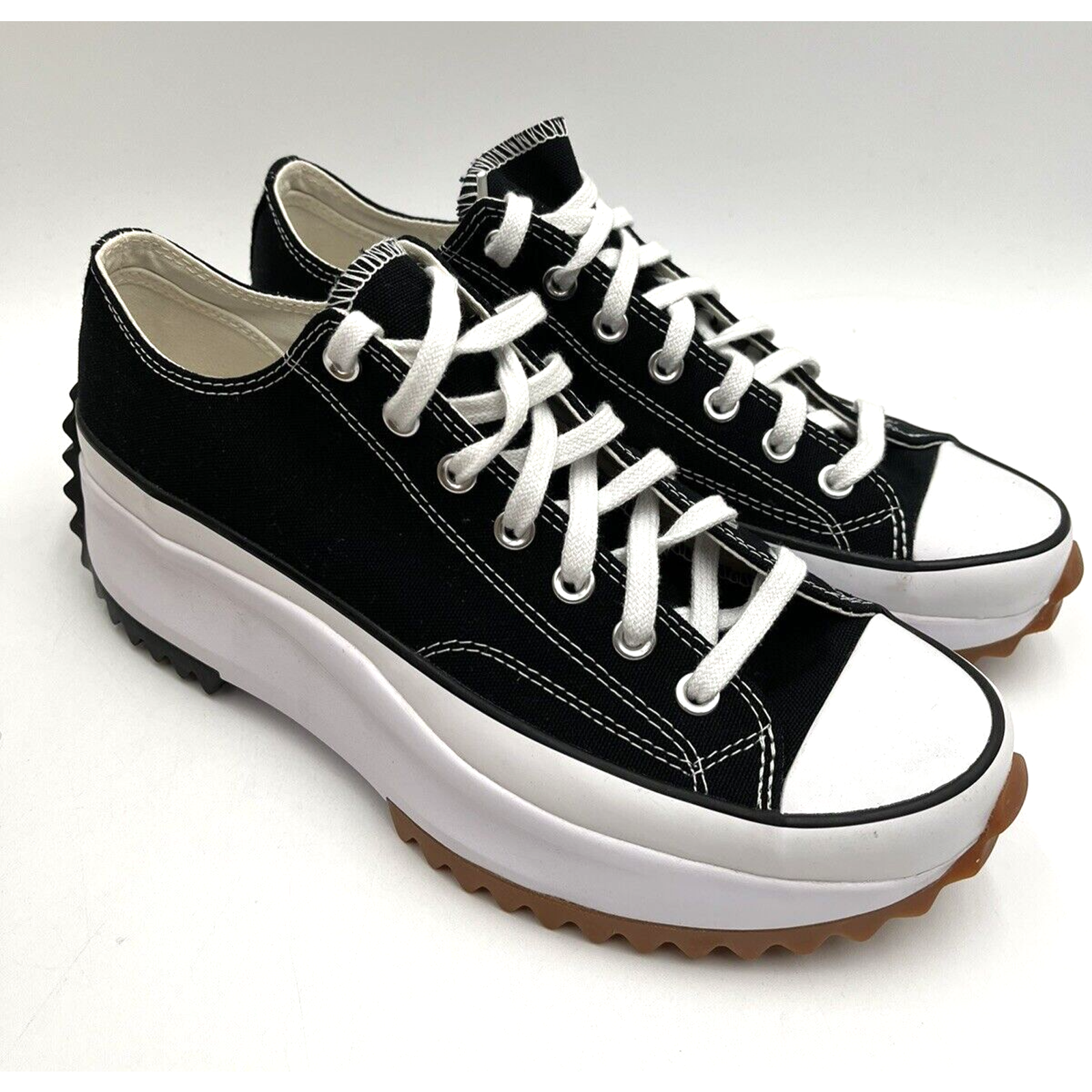 New Converse Run Star Hike Low Unisex Casual Shoes Black Size 10m 11.5w 168816c